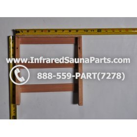 WOOD MAGAZINE HOLDERS - HEMLOCK WOOD MAGAZINE RACK ( 9.5" x 10" ) 3