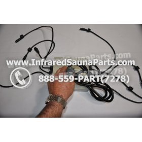 COMPLETE CONTROL POWER BOX 110V / 120V - COMPLETE CONTROL POWER BOX 110V / 120V BAMXSAUNA INFRARED SAUNA WITH 8 HEATER PLUGS v1 11