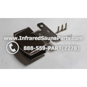 DOOR HINGES - GLASS DOOR HINGE STYLE 9 COMPLETE SET 9