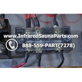 COMPLETE CONTROL POWER BOX 110V / 120V - COMPLETE CONTROL POWER BOX 110V / 120V WATERSTAR INFRARED SAUNA STYLE 1 9