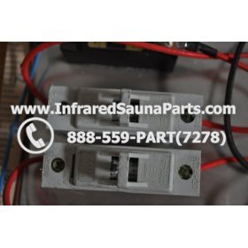 COMPLETE CONTROL POWER BOX 110V / 120V - COMPLETE CONTROL POWER BOX 110V / 120V WATERSTAR INFRARED SAUNA STYLE 1 10