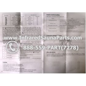 J INFRARED HEATERS 220V / 240V - REMOTE CONTROL FOR J RADIANT INFRARED HEATERS 10