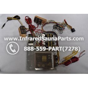 COMPLETE CONTROL POWER BOX 220V / 240V - COMPLETE CONTROL POWER BOX 220V / 240V WATERSTAR INFRARED SAUNA STYLE 2 1