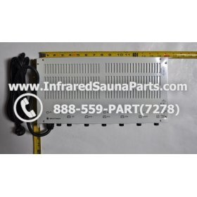 COMPLETE CONTROL POWER BOX 220V / 240V - COMPLETE CONTROL POWER BOX  220V / 240V GAIA INFRARED SAUNA STYLE 4 3