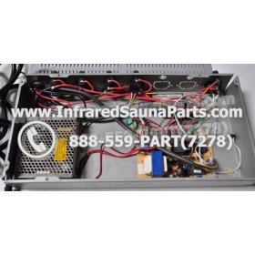 COMPLETE CONTROL POWER BOX 220V / 240V - COMPLETE CONTROL POWER BOX 220V / 240V SUNMATE INFRARED SAUNA STYLE 2 9
