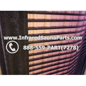 CERAMIC INFRARED SAUNA  HEATERS - EMF INFRARED SAUNA CERAMIC HEATER 300 WATTS 110V / 120V 4