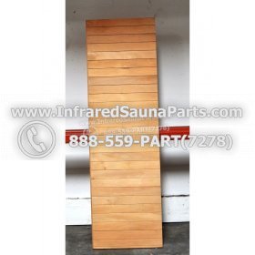 WOOD BENCHS + HEATERS - HEMLOCK WOOD BENCH ( 55.5" x 17" ) 1