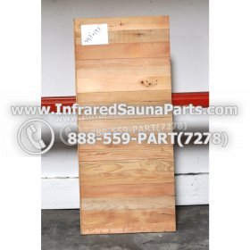 WOOD BENCHS + HEATERS - HEMLOCK WOOD BENCH ( 44.7" x 19.7" ) 2