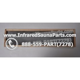 WOOD HEATER COVERS - HEMLOCK WOOD STYLE 2 HEATER COVER IN BLACK 4