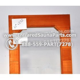 WOOD DOORS + GLASS DOORS - HEMLOCK WOOD DOOR ( 61" x 23.2" ) 3