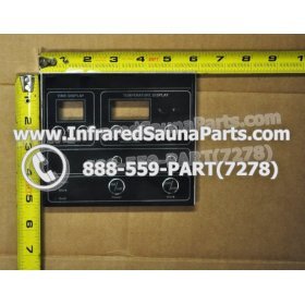 FACE PLATES - FACEPLATE FOR CIRCUIT BOARD YX32764-3  9 BUTTONS 3
