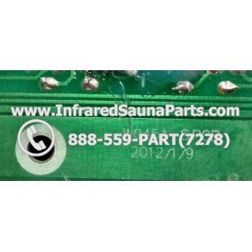 CIRCUIT BOARDS WITH  FACE PLATES - CIRCUIT BOARD WITH FACEPLATE CLEARLIGHT INFRARED SAUNA WO45A-SPCB COMBO 10