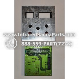 CIRCUIT BOARDS WITH  FACE PLATES - CIRCUIT BOARD WITH FACE PLATE WATERSTAR INFRARED SAUNA  06S064 4