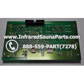 CIRCUIT BOARDS WITH  FACE PLATES - CIRCUIT BOARD WITH FACEPLATE LUX INFRARED SAUNA LYQPCB 4