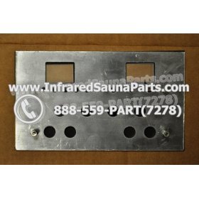 FACE PLATES - FACEPLATE FOR CIRCUIT BOARD SAUNA KING INFRARED SAUNA NYSN2DB V3.2F 3