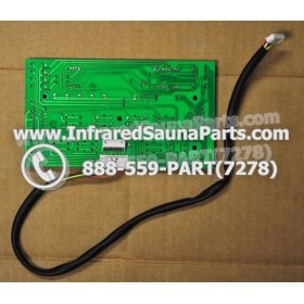 CIRCUIT BOARDS / TOUCH PADS - CIRCUIT BOARD  TOUCHPAD KEYSBACKYARD INFRARED SAUNA WITH THERMO WIRE NYSN2DB V3.2F 3