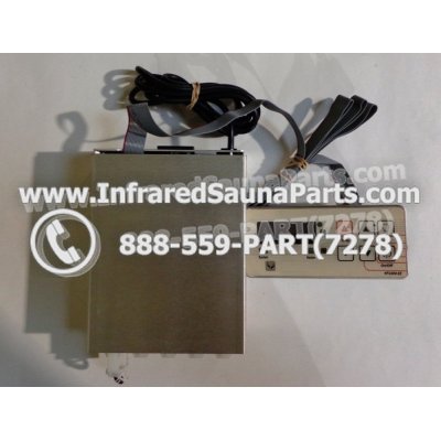 COMPLETE CONTROL POWER BOX WITH CONTROL PANEL - COMPLETE CONTROL POWER BOX  SUNETTE INFRARED SAUNA WITH CONTROL PANEL 1