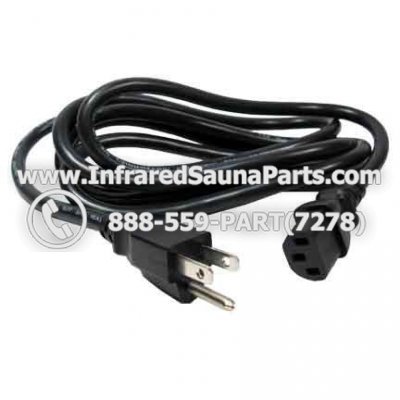 POWER CORD - POWER CORD 15ft 14 AWG UNIVERSAL - IEC320 C13 TO NEMA 5-20P SJT 20A PLUG STYLE 14 1