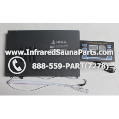 COMPLETE CONTROL POWER BOX WITH CONTROL PANEL - COMPLETE CONTROL POWER BOX 110V 120V WITH 8 CIRCUIT BOARD PINS ONE CONTROL PANEL 1