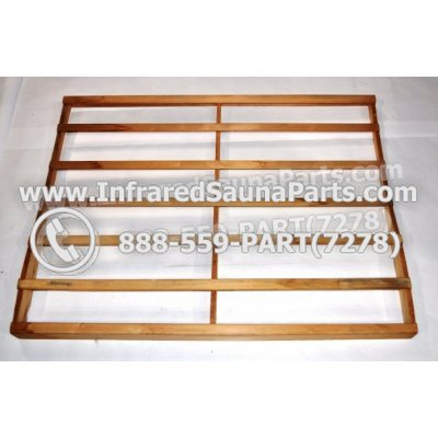 WOOD BACKRESTS - HEMLOCK WOOD BACKREST STYLE 1  ( 43" x 33" ) 1